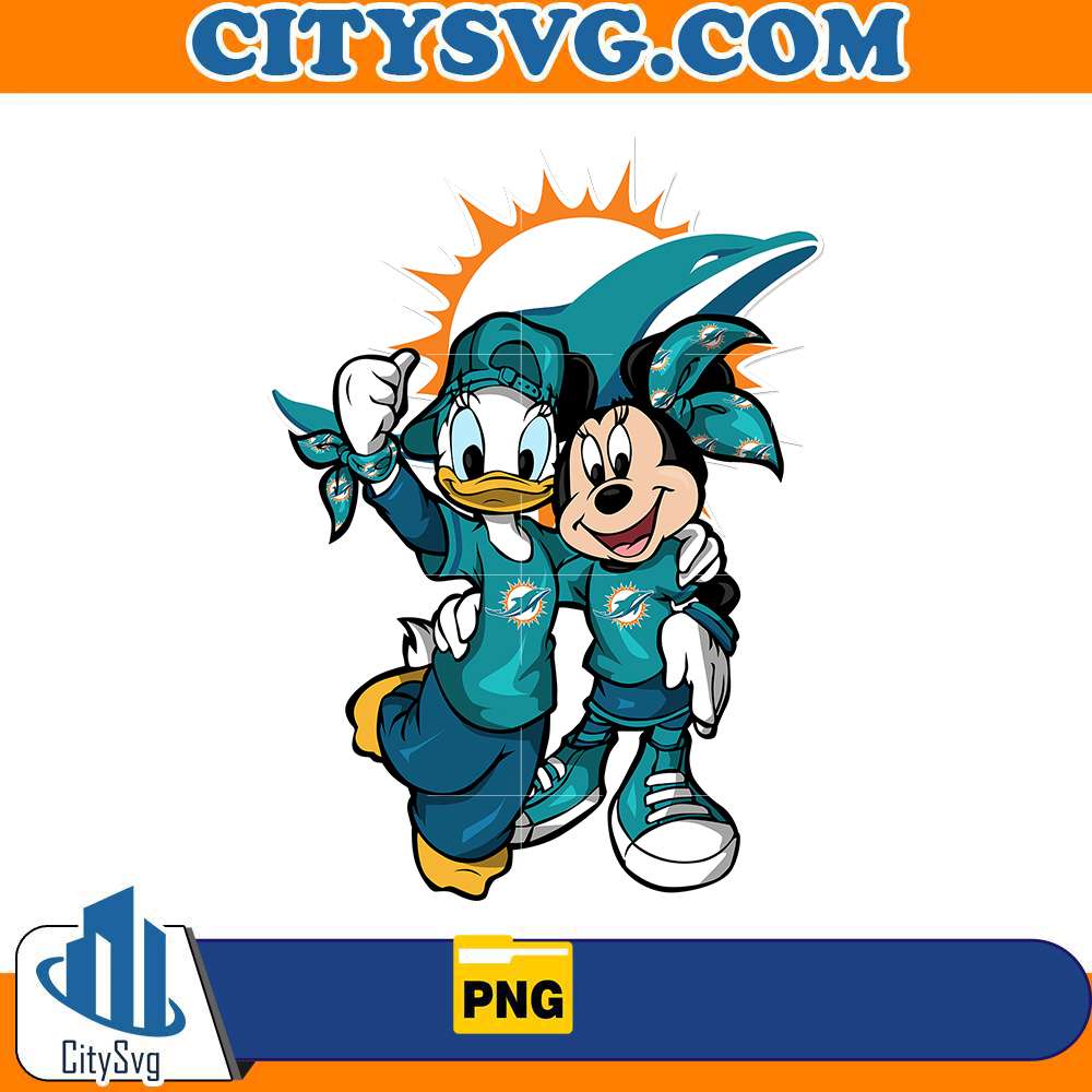daisy-minnie-miami-dolphins-png