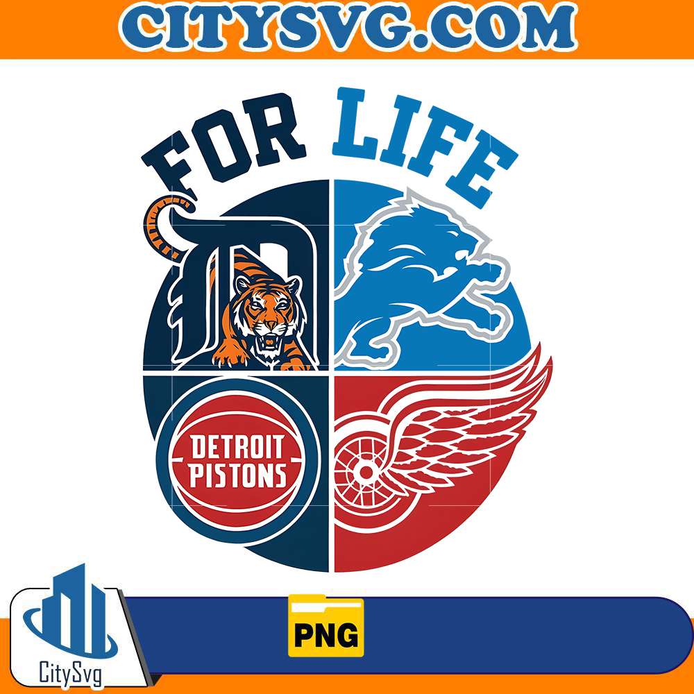 Detroit Sports Png CITYSVG