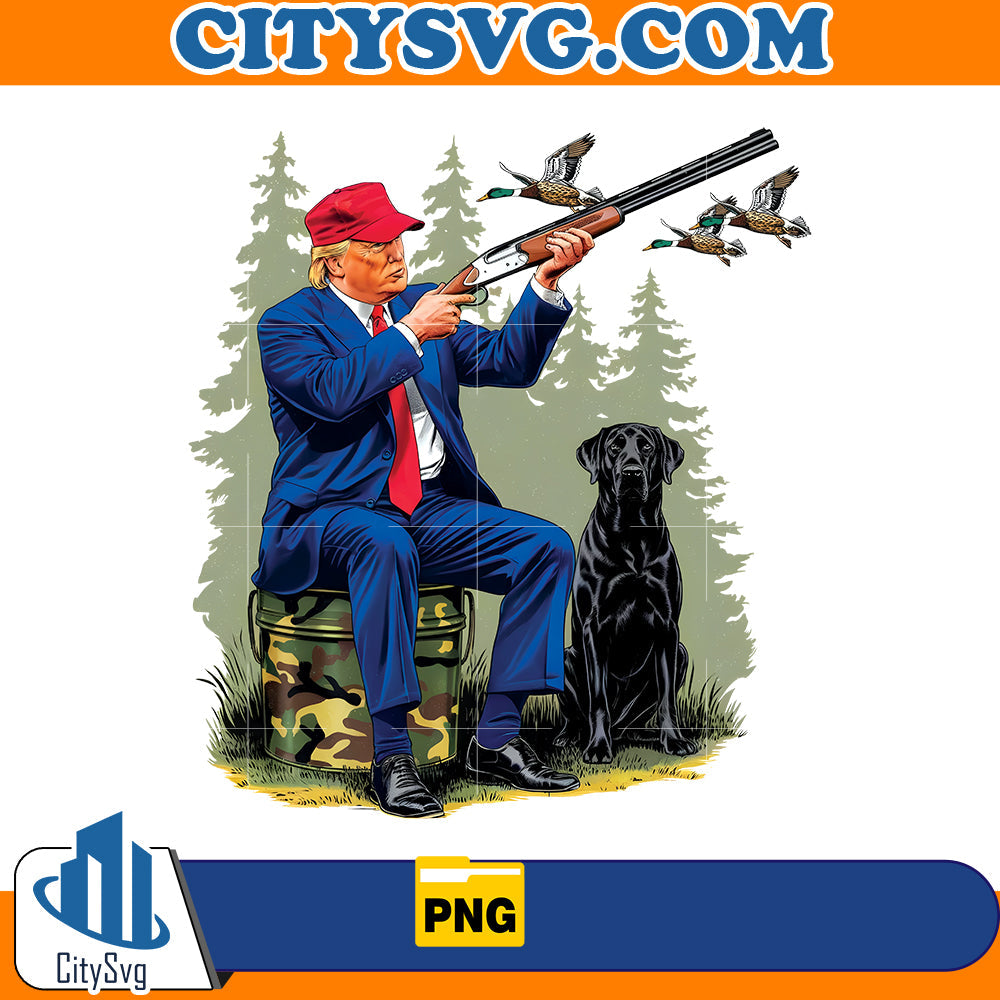 Duck Hunting Trump Png CitySvg