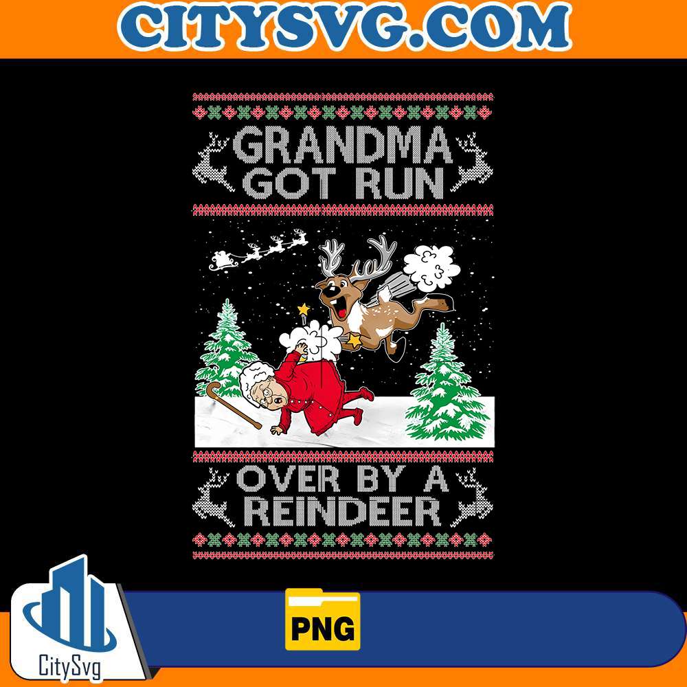 grandma-got-run-over-by-a-reindeer-ugly-christmas-png