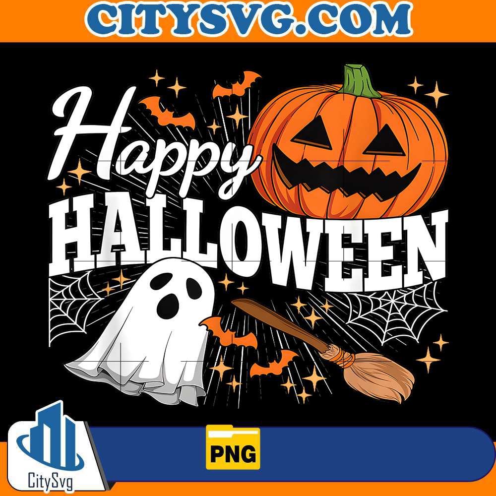 happy-halloween-ghost-scary-pumpkin-png
