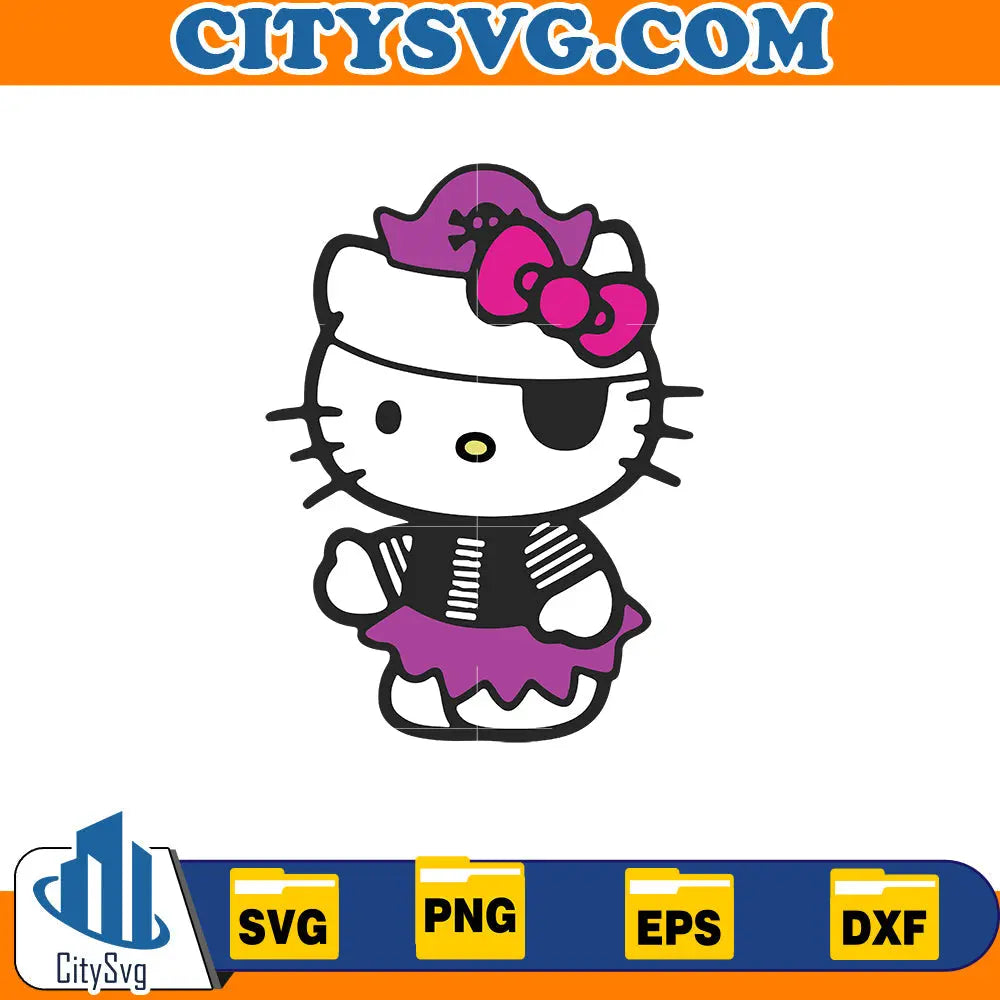 Hello kitty halloween Svg CitySvg