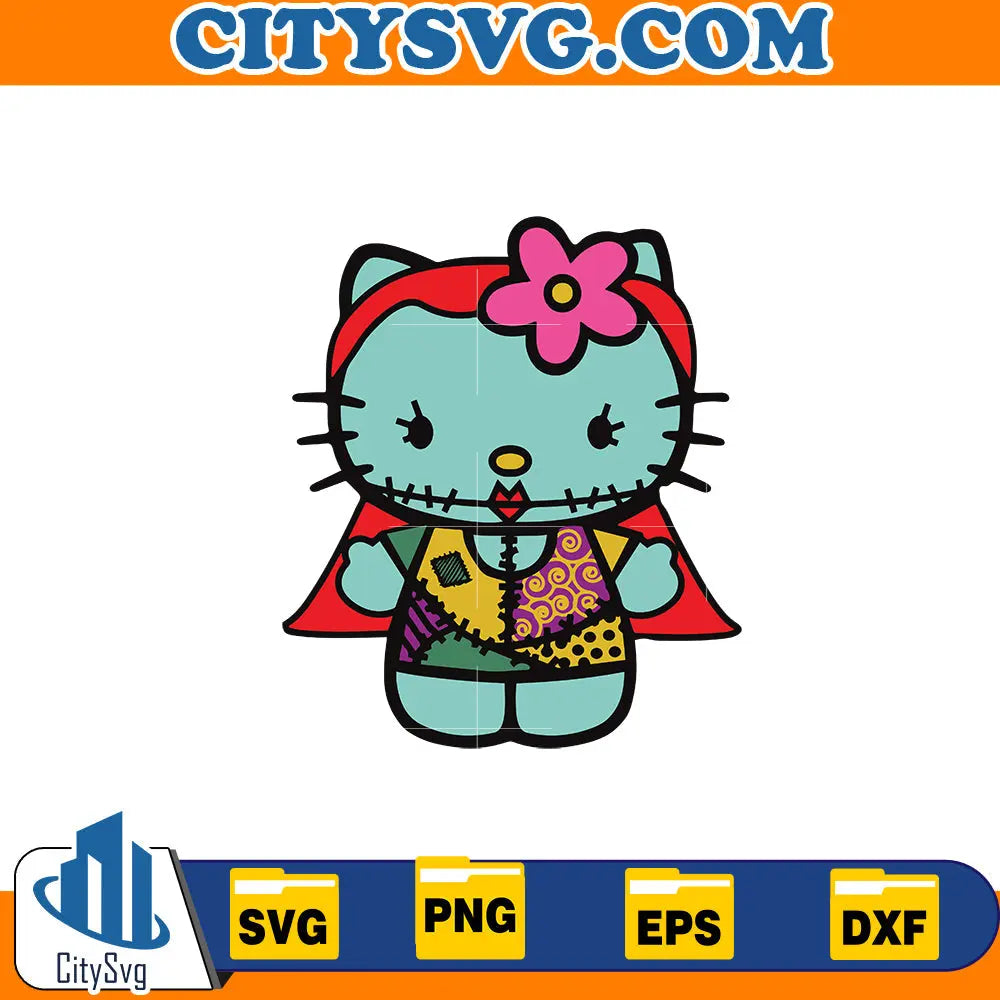 Hello kitty halloween Svg CitySvg