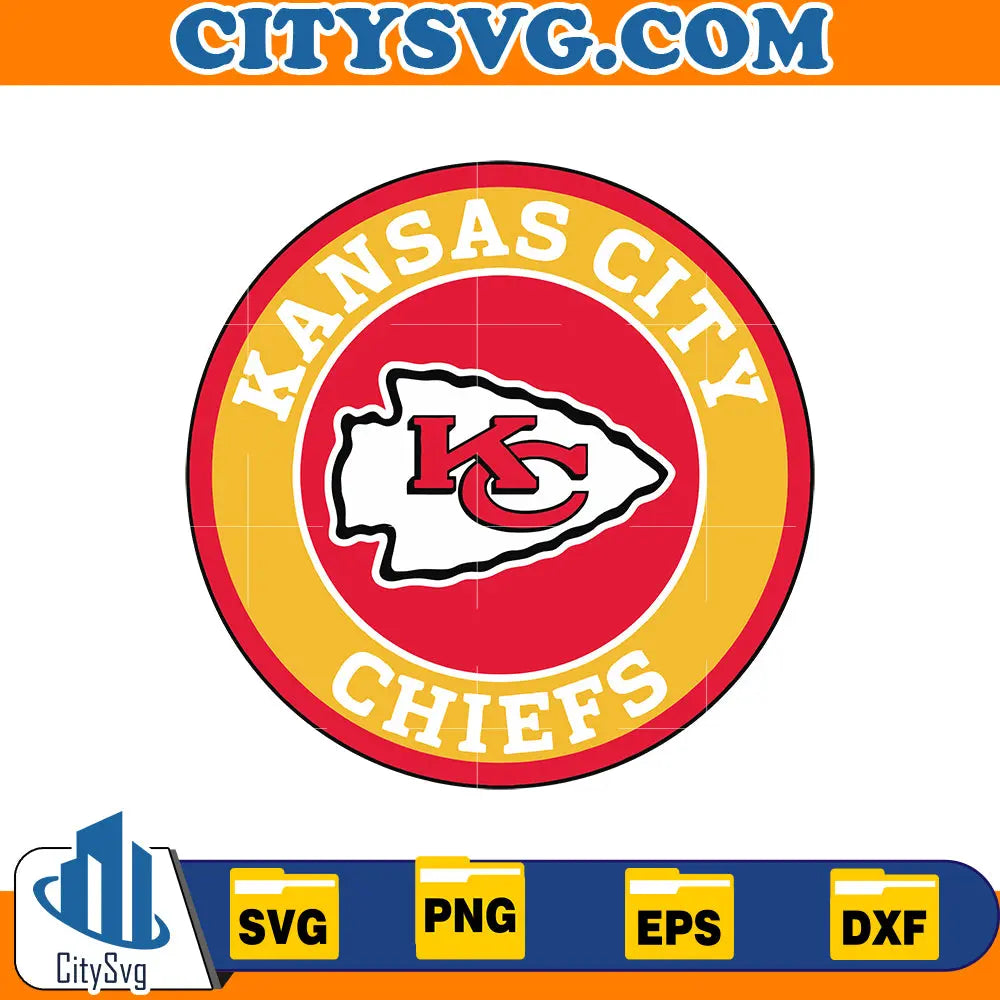 Logo Kansas city chiefs Svg CitySvg
