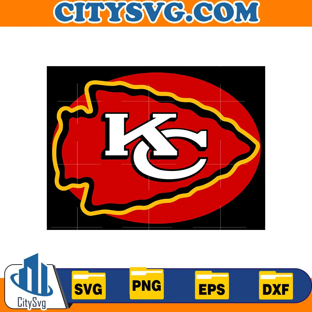 Logo Kansas city chiefs Svg CitySvg
