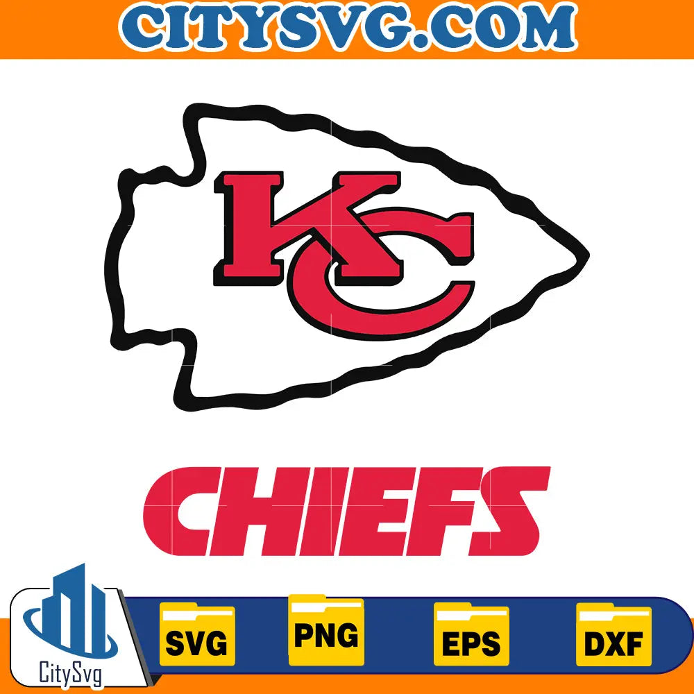 Logo Kansas city chiefs Svg CitySvg