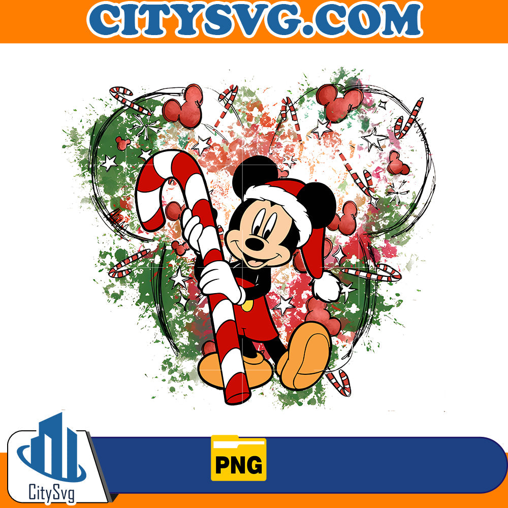 Mickey Christmas Png CitySvg