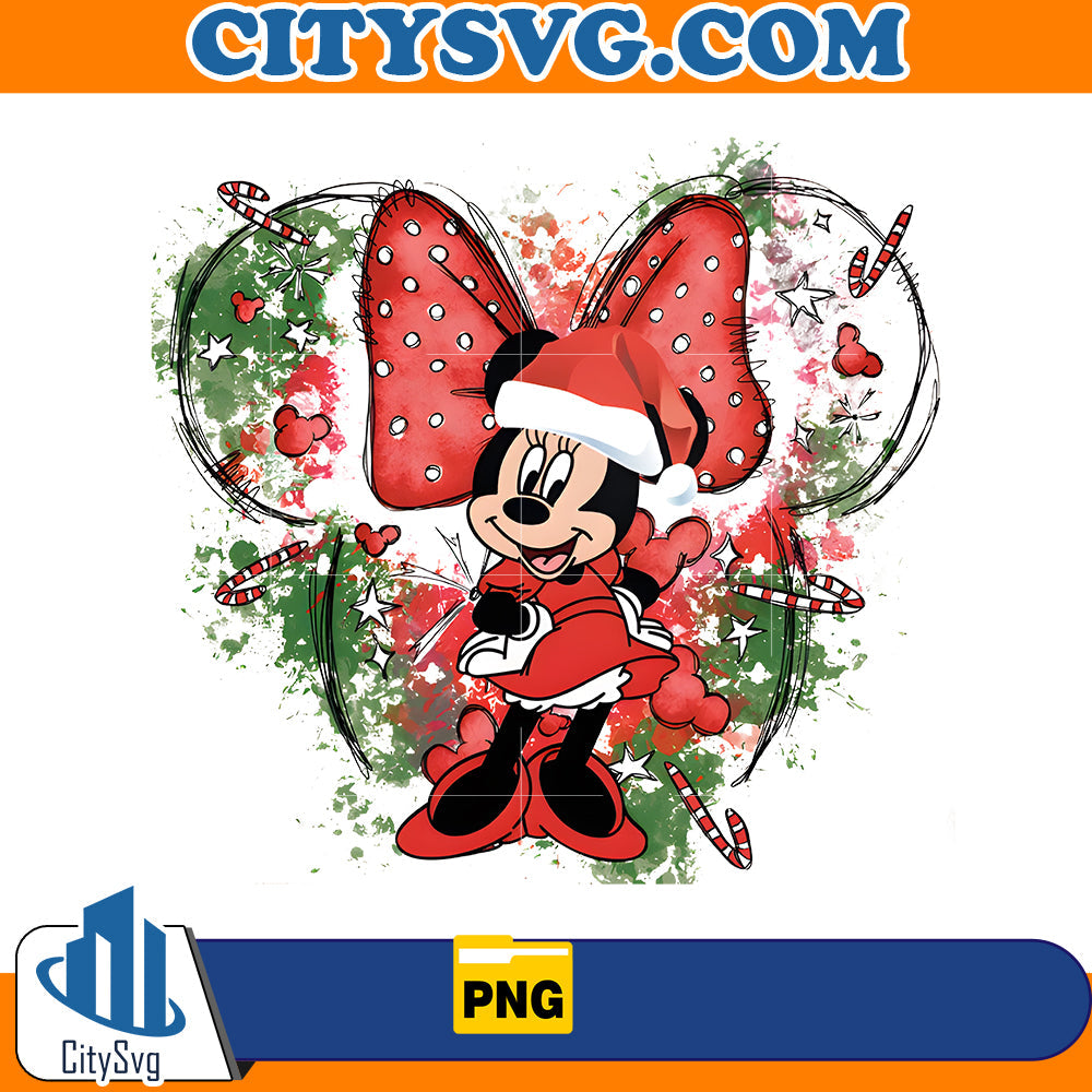 Minnie Christmas Png CitySvg