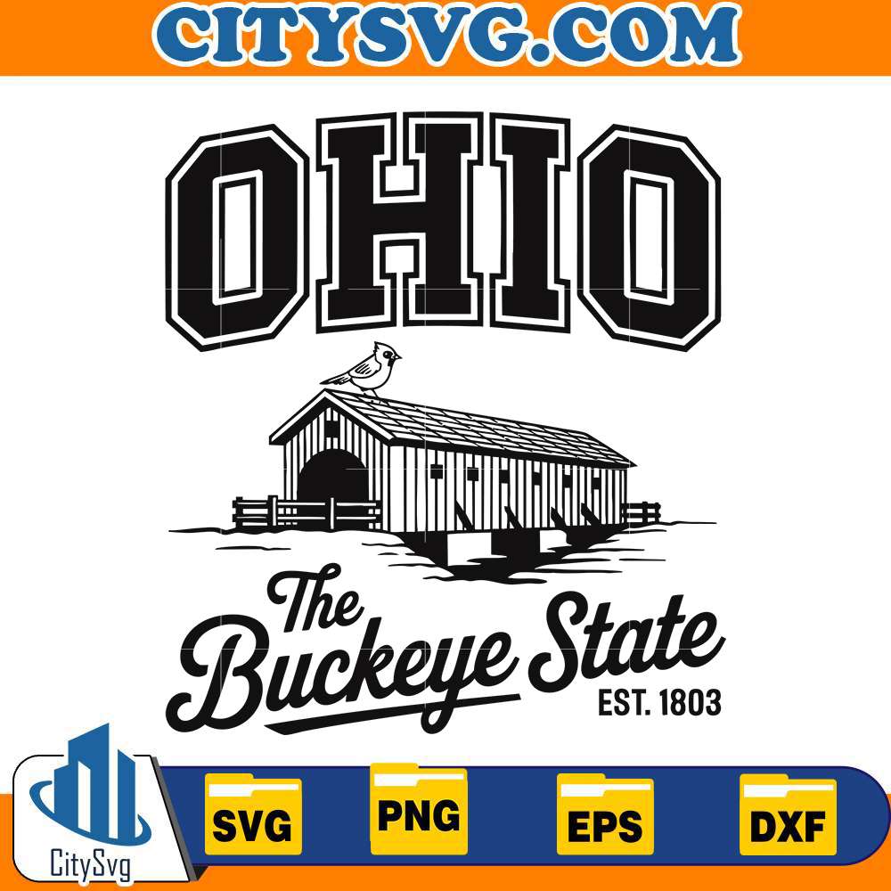 ohio-the-buckeye-state-svg