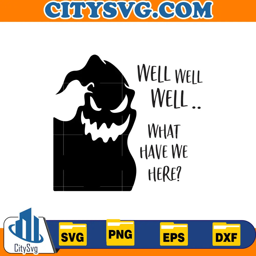 Oogie boogie Svg CitySvg