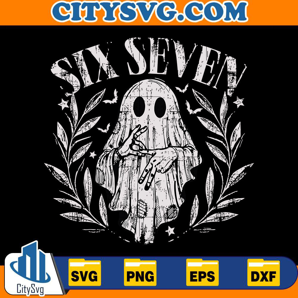 six-seven-ghost-halloween-svg