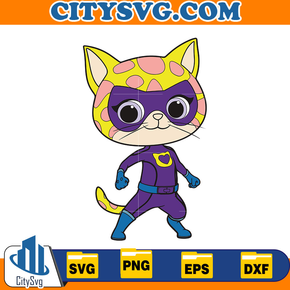 Sparks superkittie Svg CitySvg
