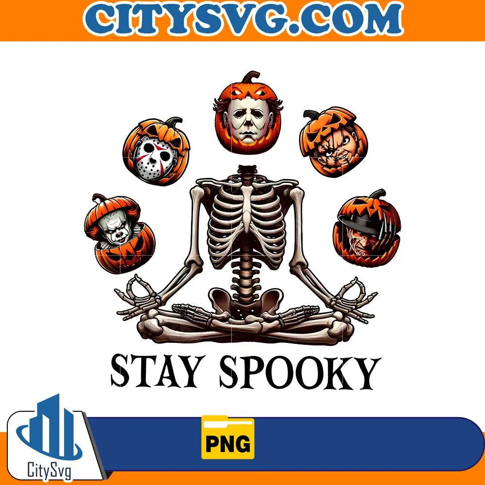 Stay spooky horror halloween Png CitySvg