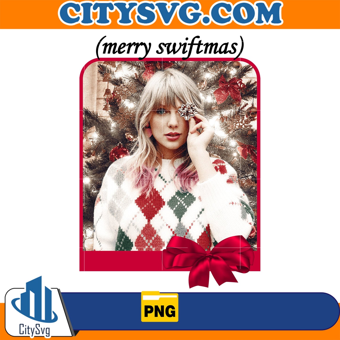 Merry Swiftmas Taylor Christmas Png CitySvg