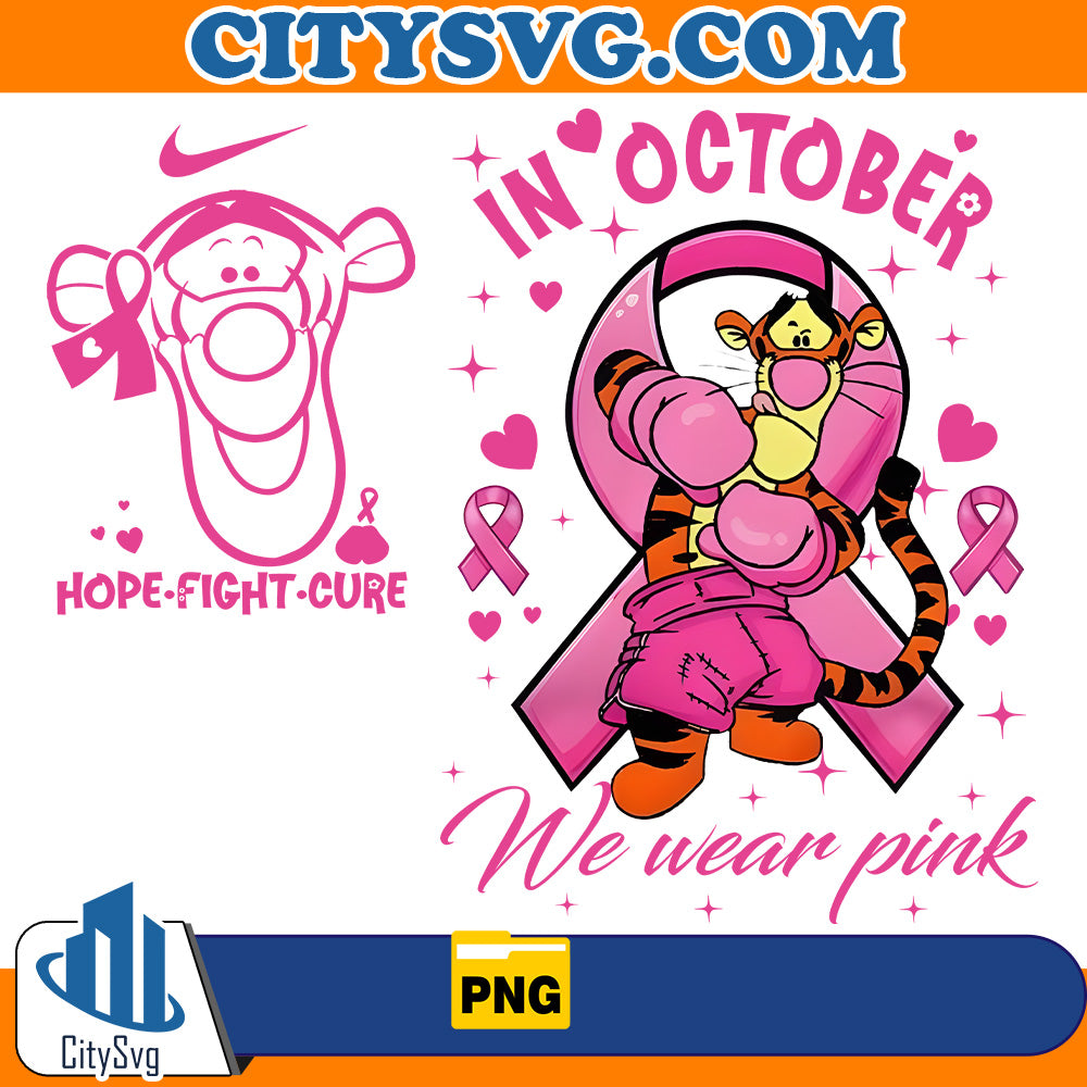 tigger-boxing-for-breast-cancer-awareness