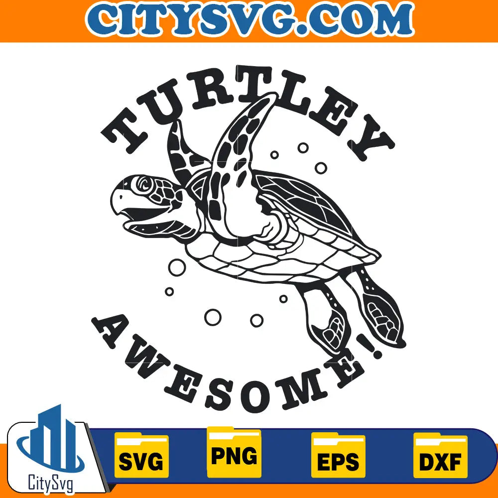 Turtley Awesome svg