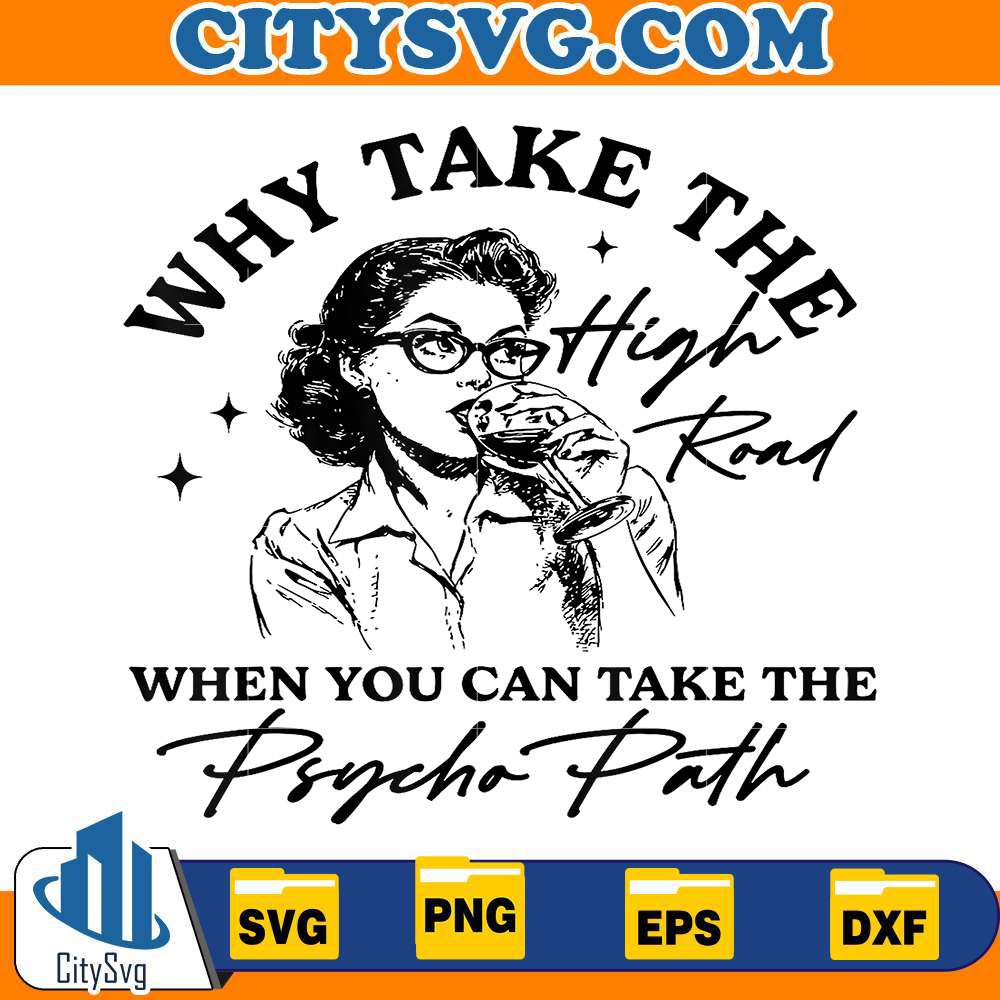 why-take-the-high-road-svg