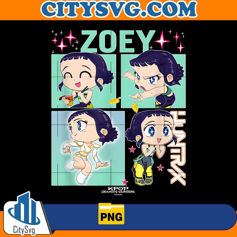 zoey-kpop-demon-hunters-cute-png