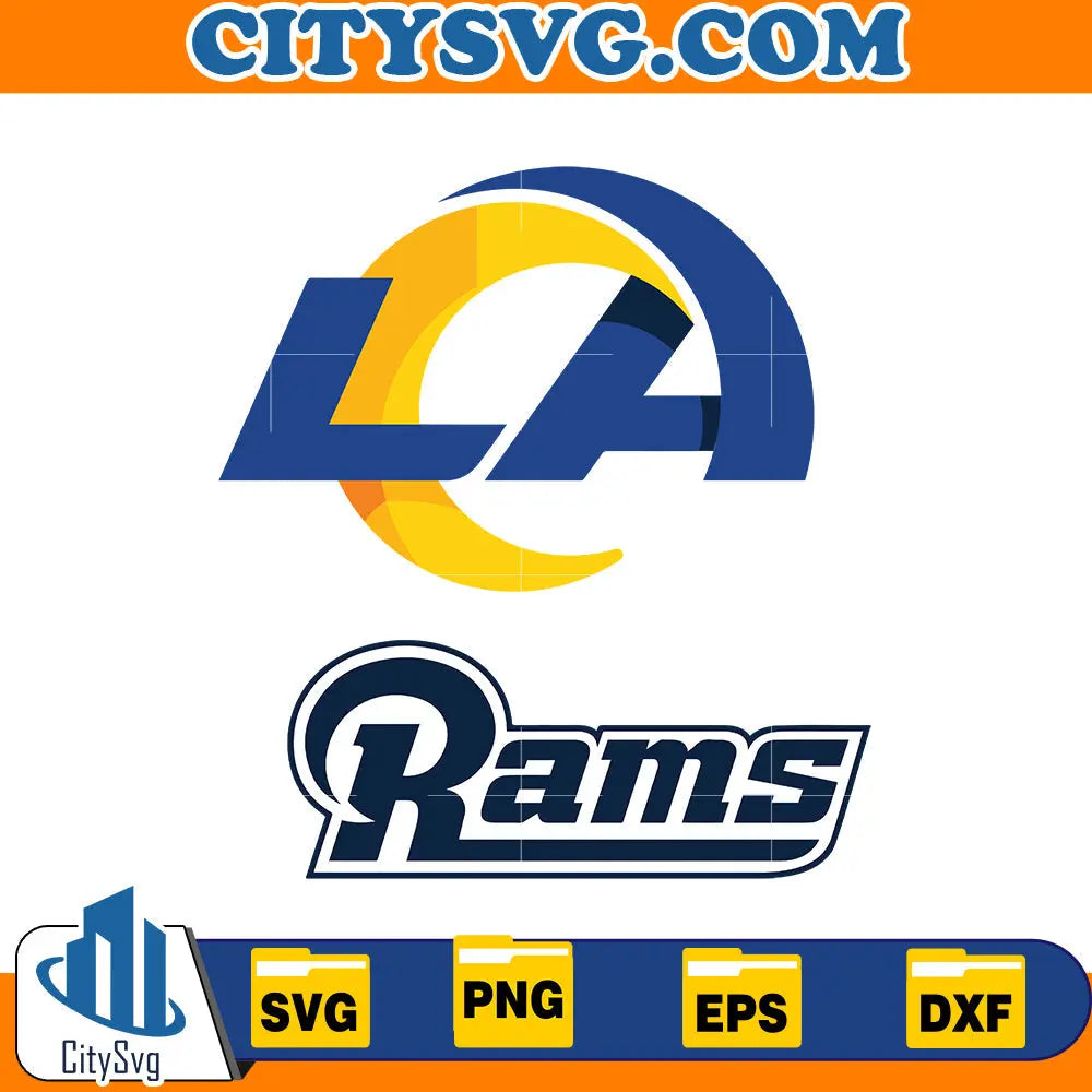 Los Angeles Rams Svg – CITYSVG