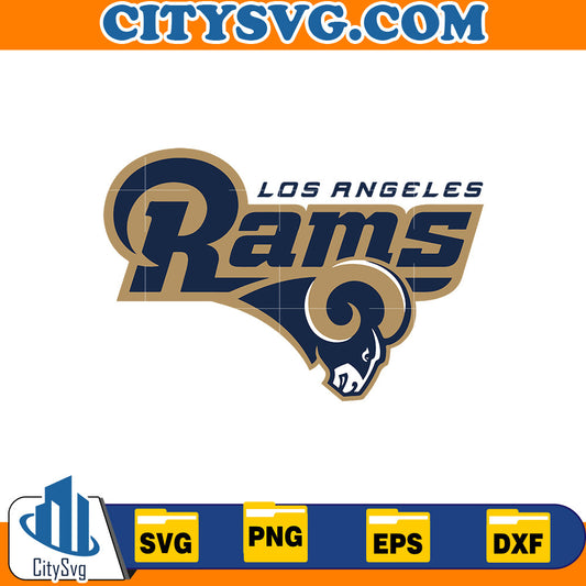 Los Angeles Rams Svg