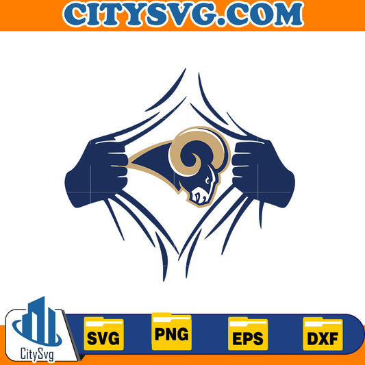 Los Angeles Rams Svg