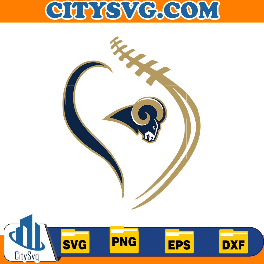 Los Angeles Rams Svg