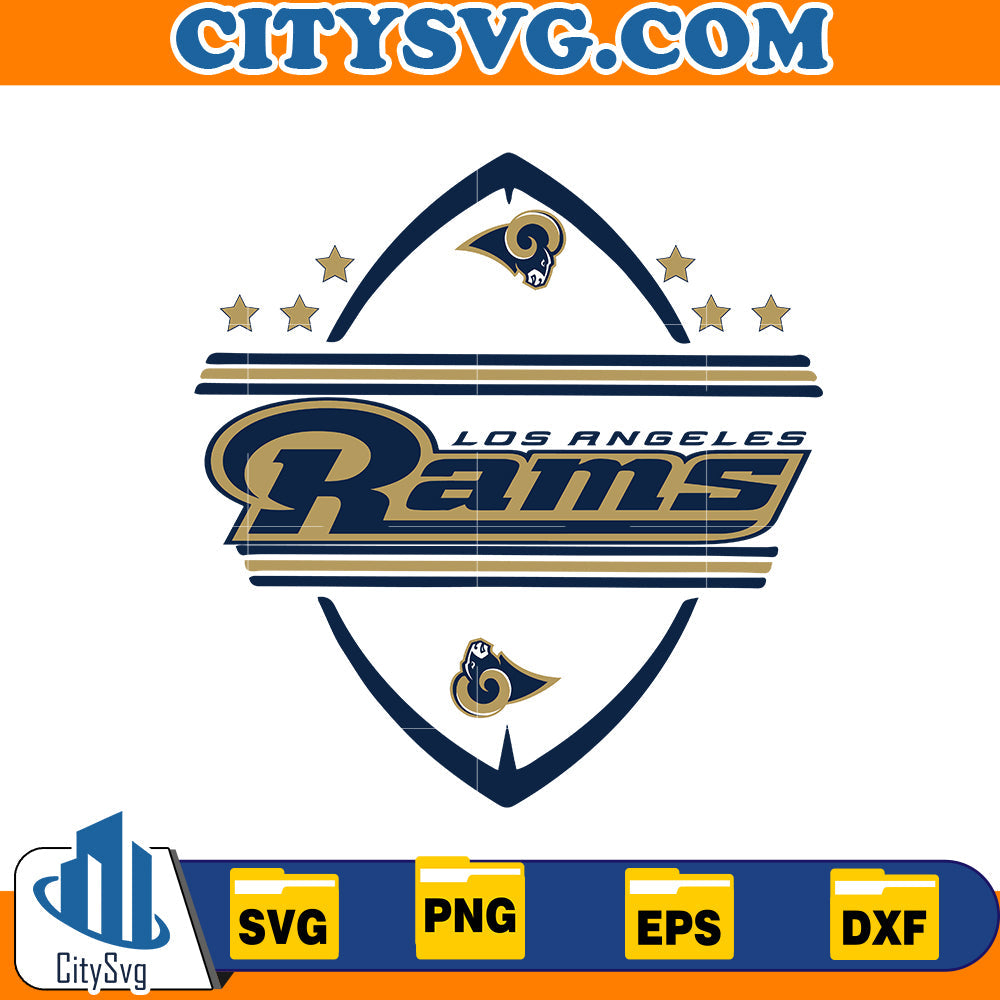 Los Angeles Rams Svg