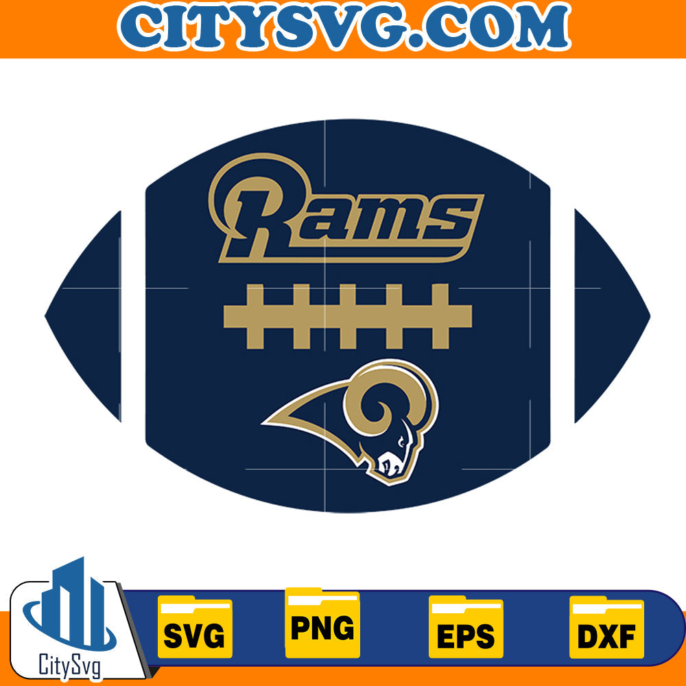 Los Angeles Rams Svg