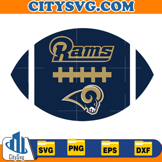 Los Angeles Rams Svg