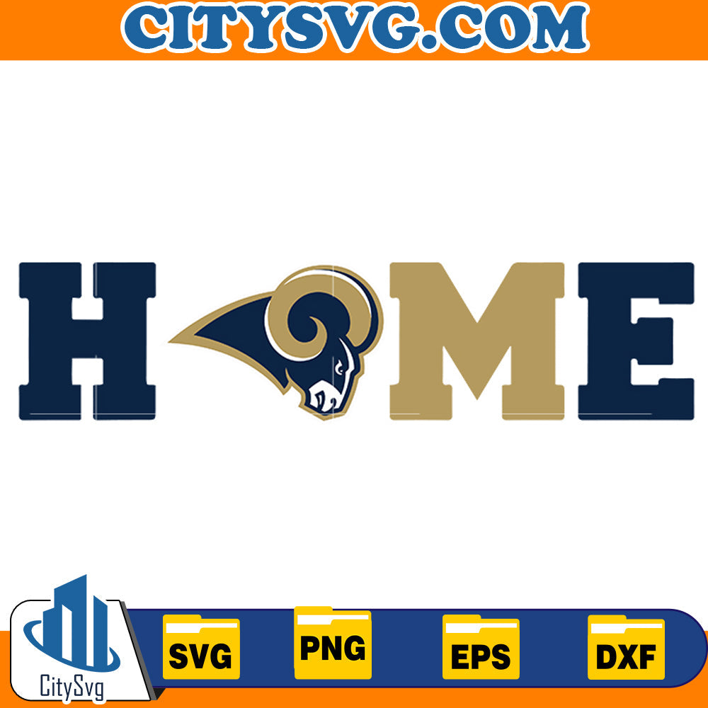 Home Los Angeles Rams Svg