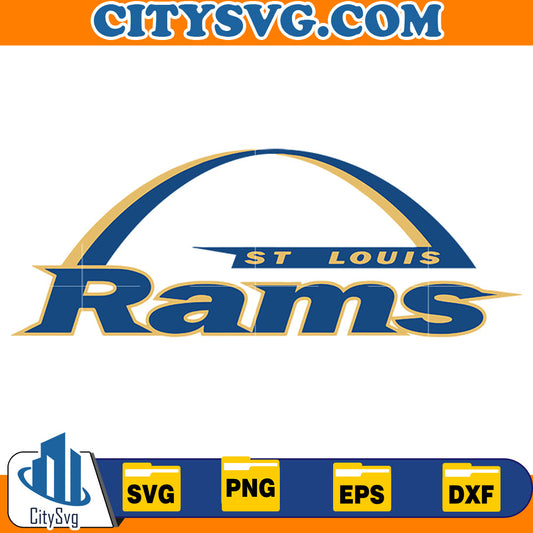 Los Angeles Rams Svg