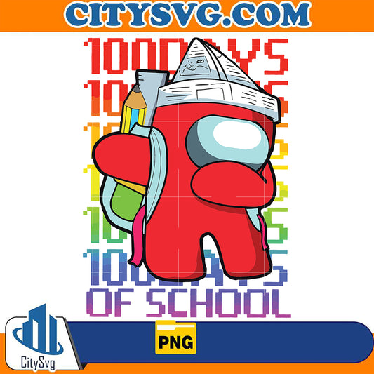 100DayOfSchoolAmongUsPng