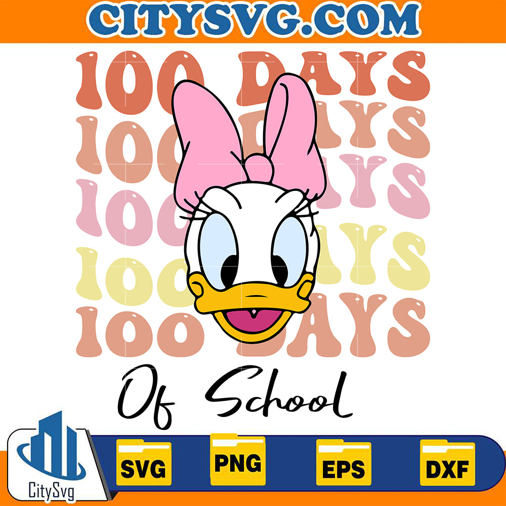 100DaysOfSchookDaisyDuckSvg