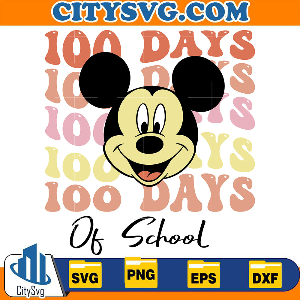 100DaysOfSchookMickeySvg