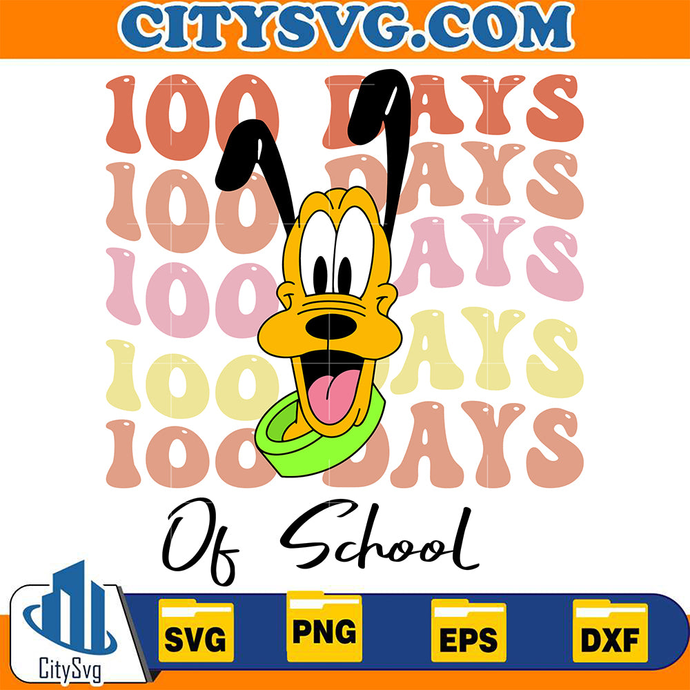 100DaysOfSchookPlutoSvg