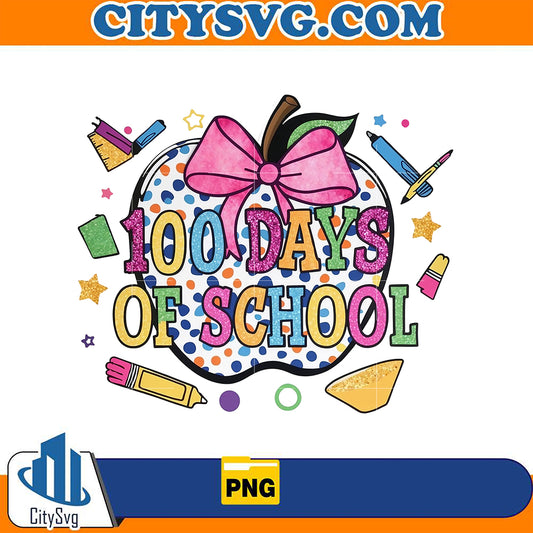 100DaysOfSchoolPng