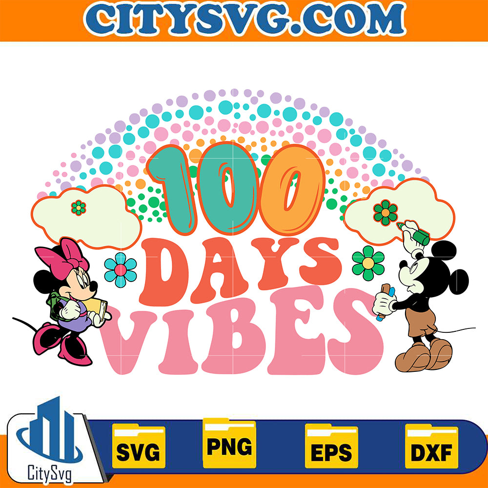 100DaysVibesDisneySvg