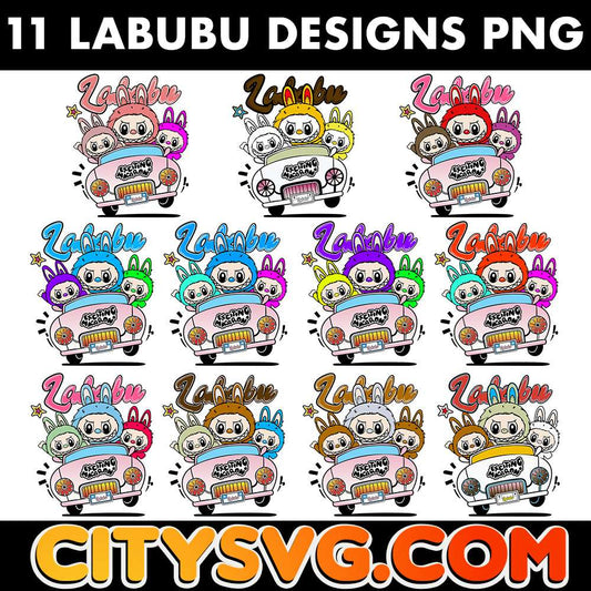 11-File-Labubu-Designs-Bundle-Png