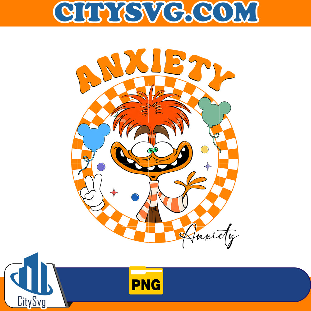 Anxiety cartoon png