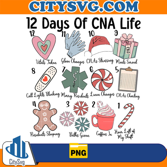 12 Days Of Cna Life Png