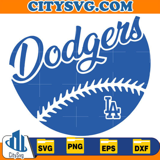 Los Angeles Dodgers Svg