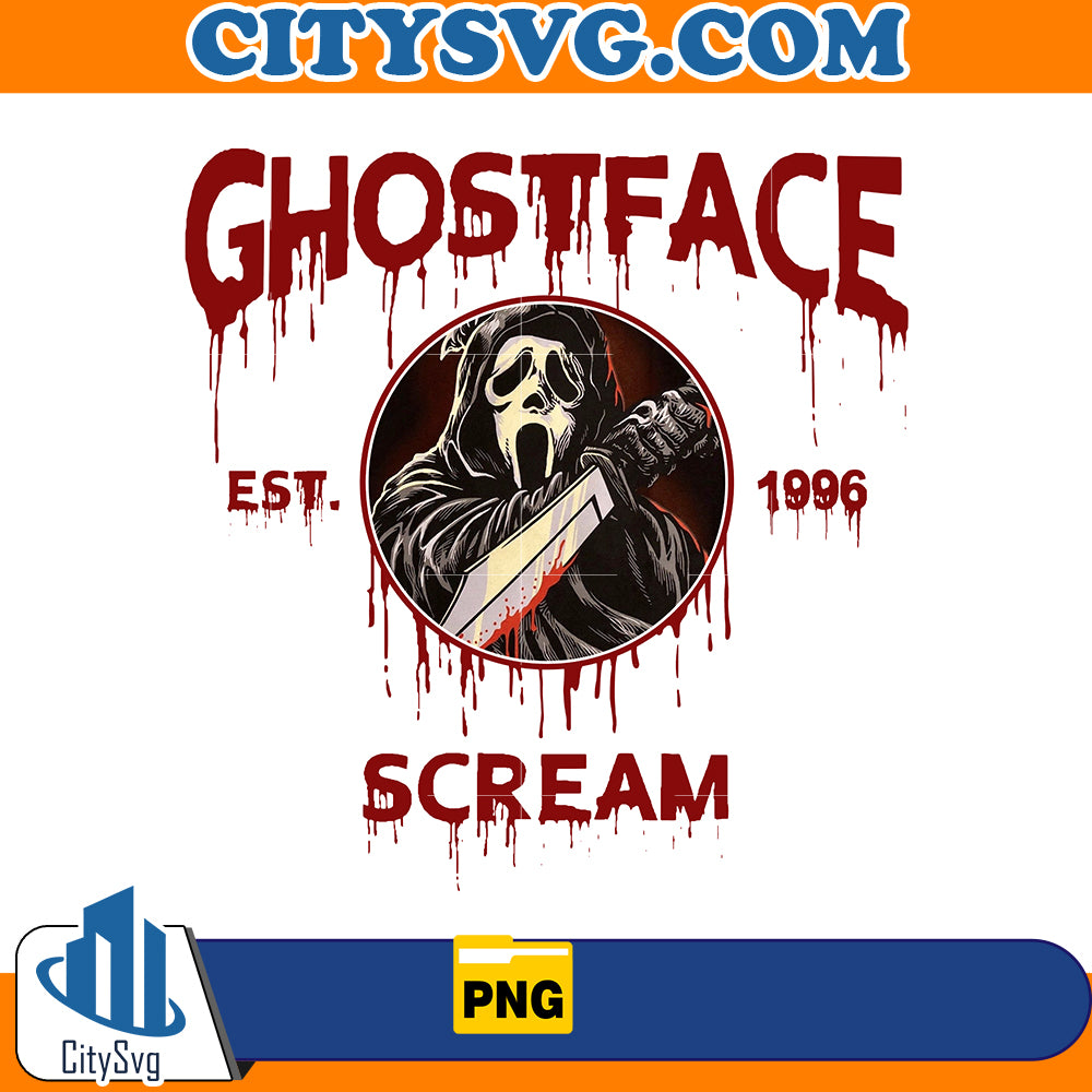 Ghostface scream Png