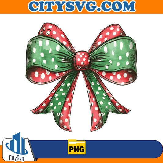 Christmas Bow tie Png