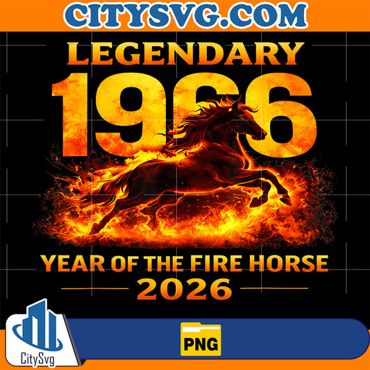 1966-Year-Of-The-Fire-Horse-60th-Birthday-Chinese-Zodiac-Png