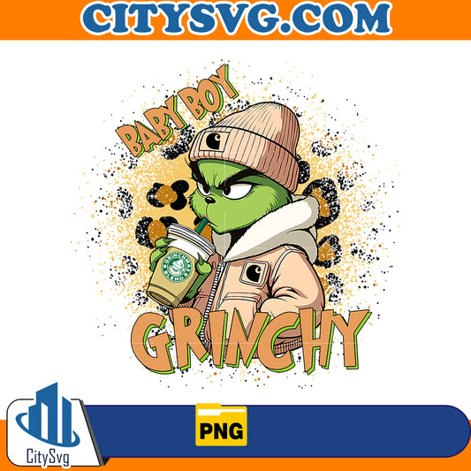 Baby Boy Grinchy Png