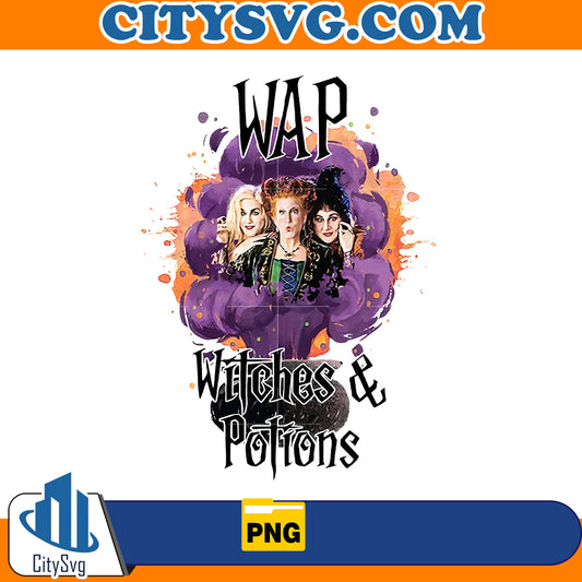 Wap witches & potions png