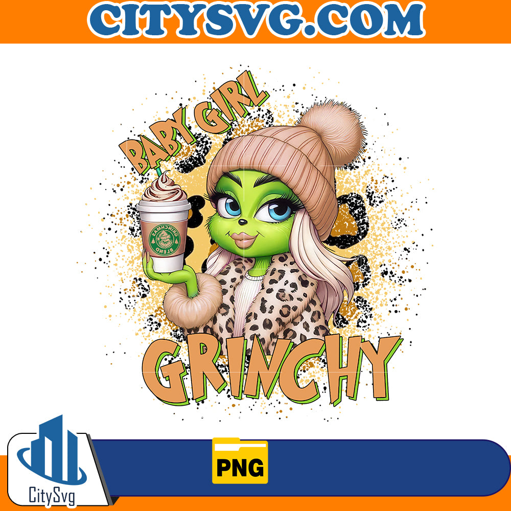 Baby Girl Grinchy Png