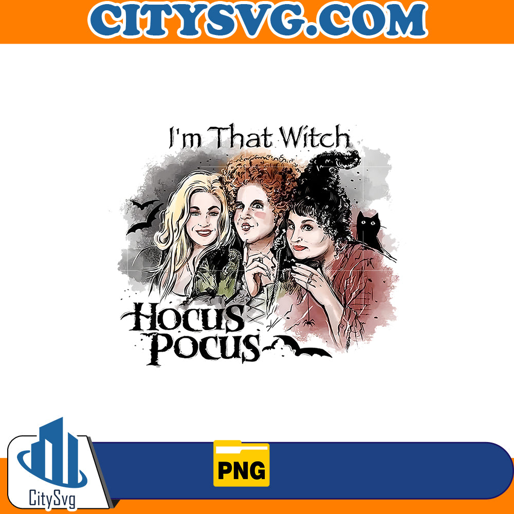 I'm that witch hocus pocus png