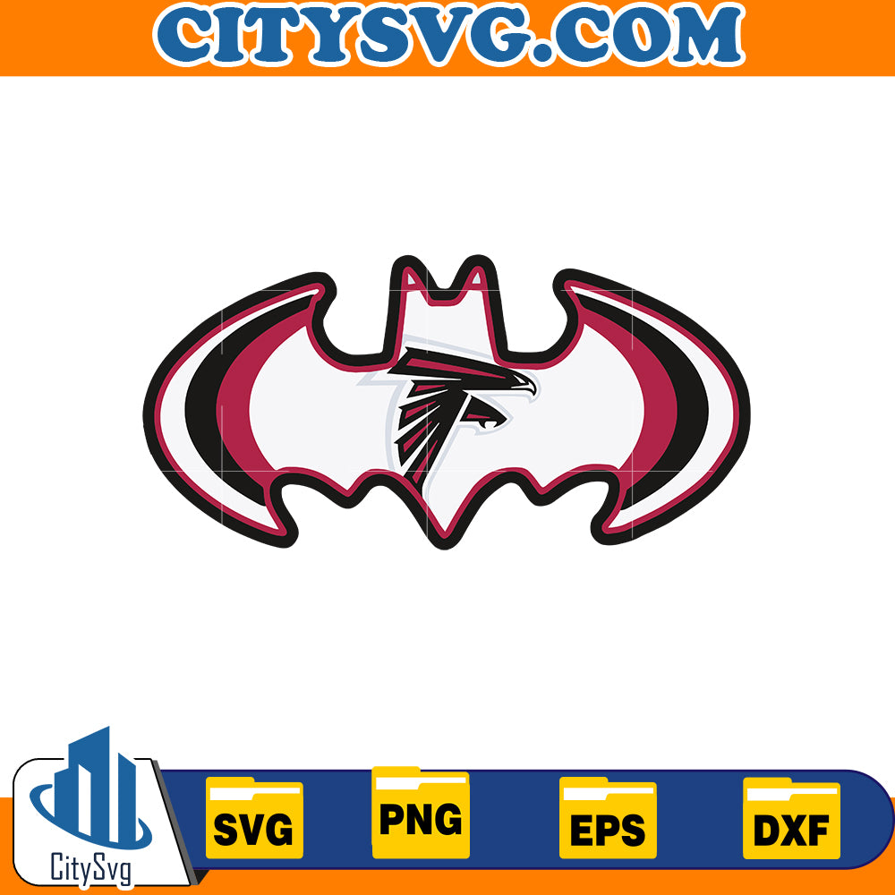 Bat Atlanta Falcons Svg