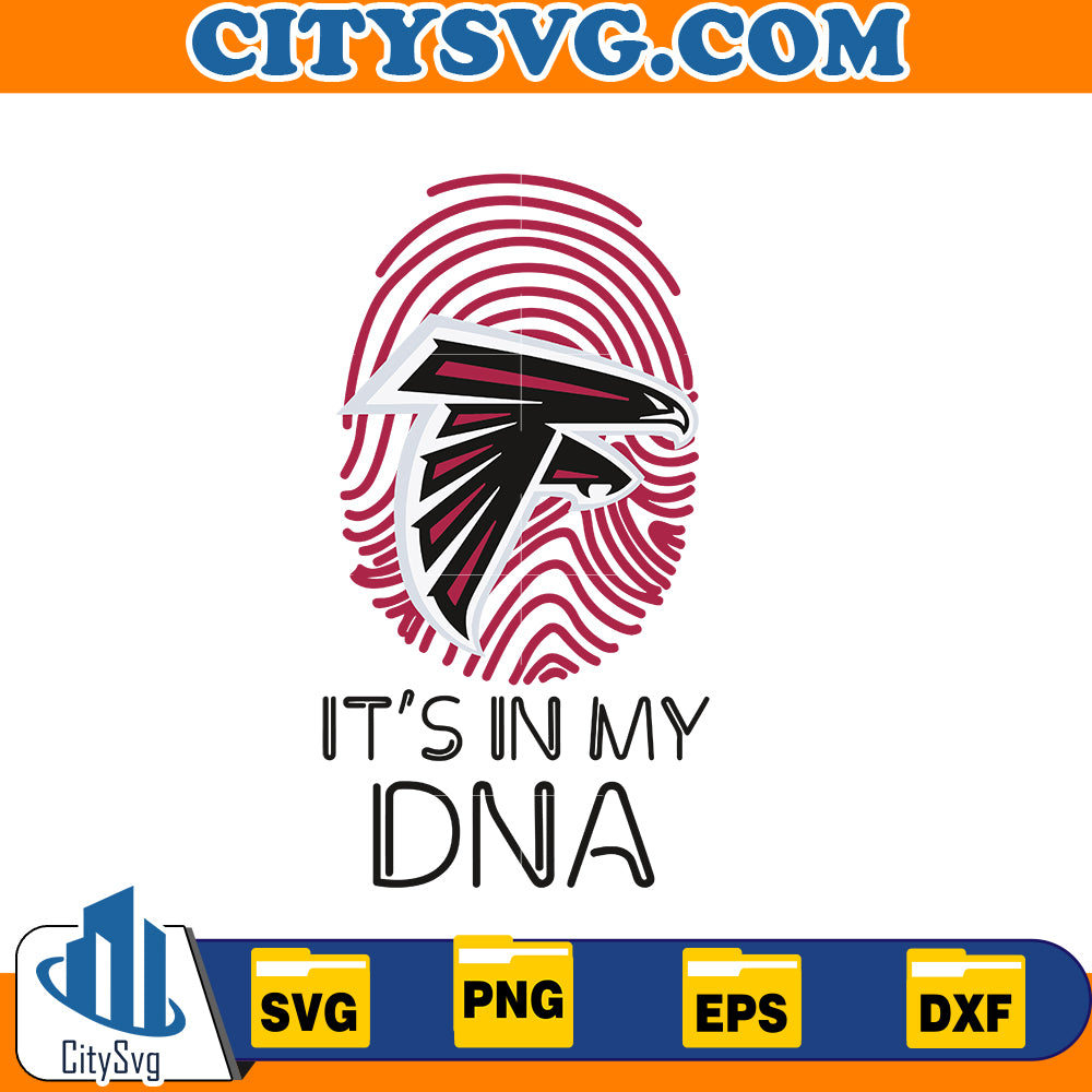 It is in my DNA Atlanta Falcons Svg